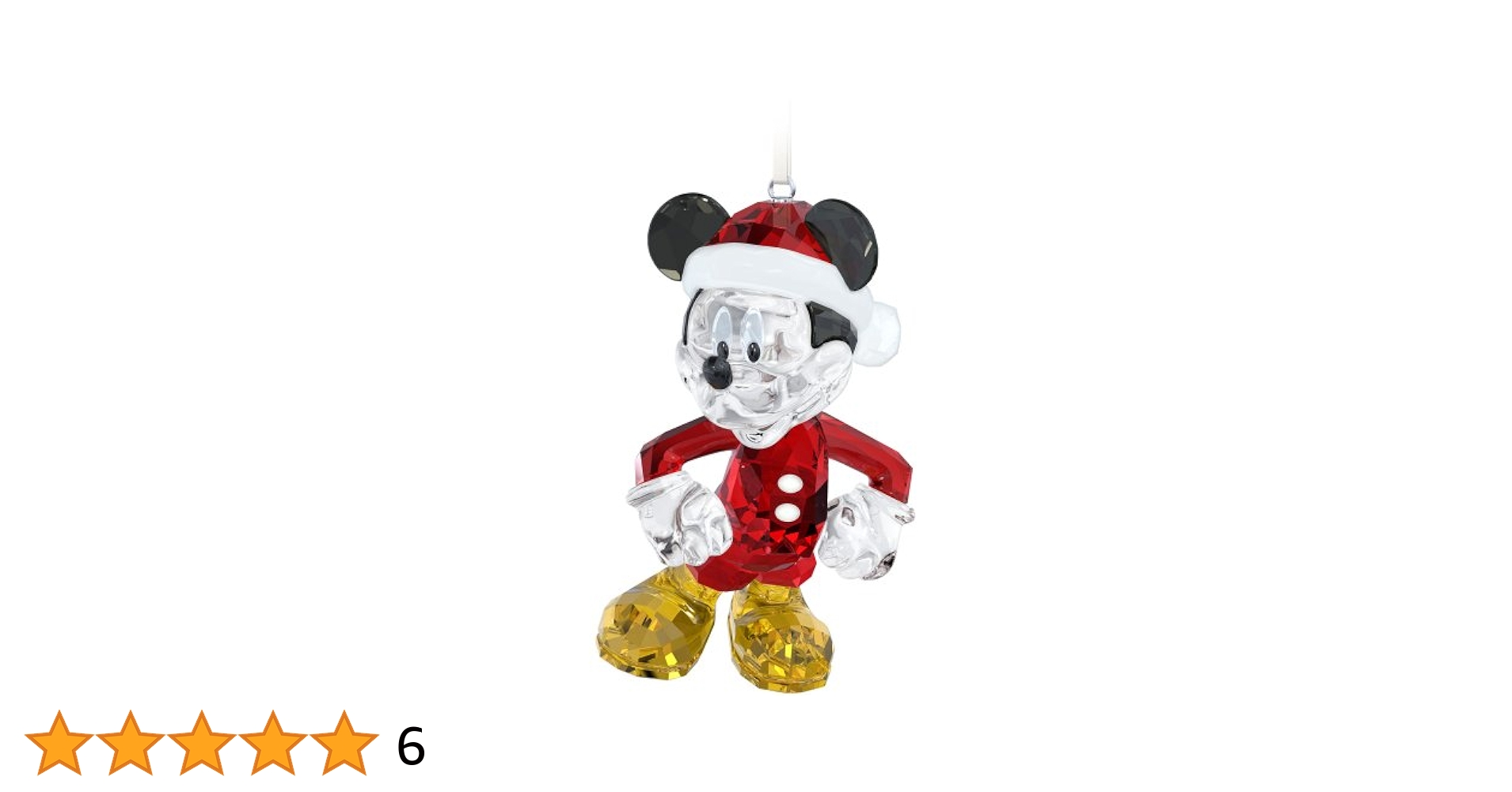 SWAROVSKI - スワロフスキー  オーナメント Disney ミッキーマウス SWAROVSKI スワロフスキー Swarovski 『Disney - ミッキーマウス