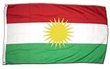 XXL Flagge Fahne Kurdistan 150 x 250 cm
