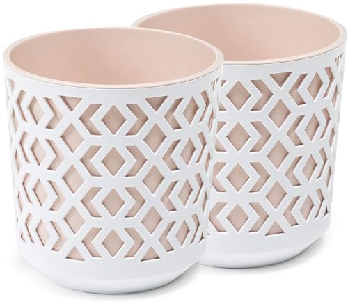 PECZEKO Matte Blumentöpfe - Deko Pflanztopf für Blumen & Kräuter -...