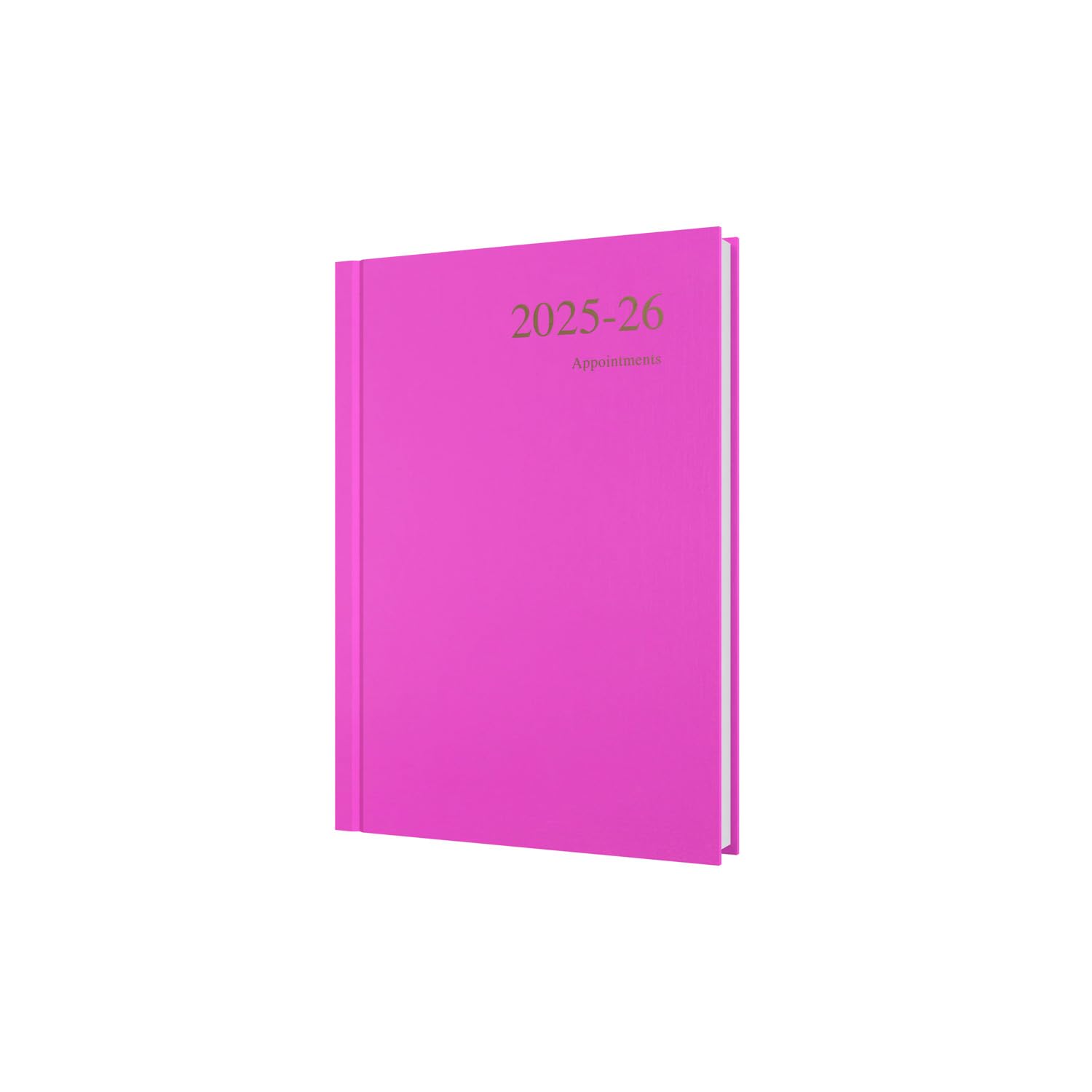 Collins Essentials A5 Academic Year Planner 2025-2026 - July To July, Day-to-Page, Hard Cover, Pink - View #3
