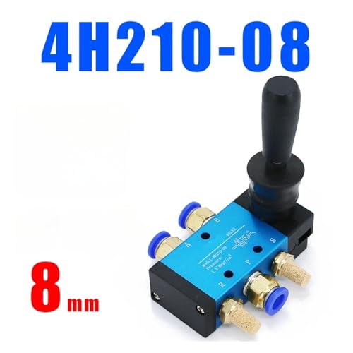 Valve push-pull 4H210-08 de régulation robuste en alliage durable