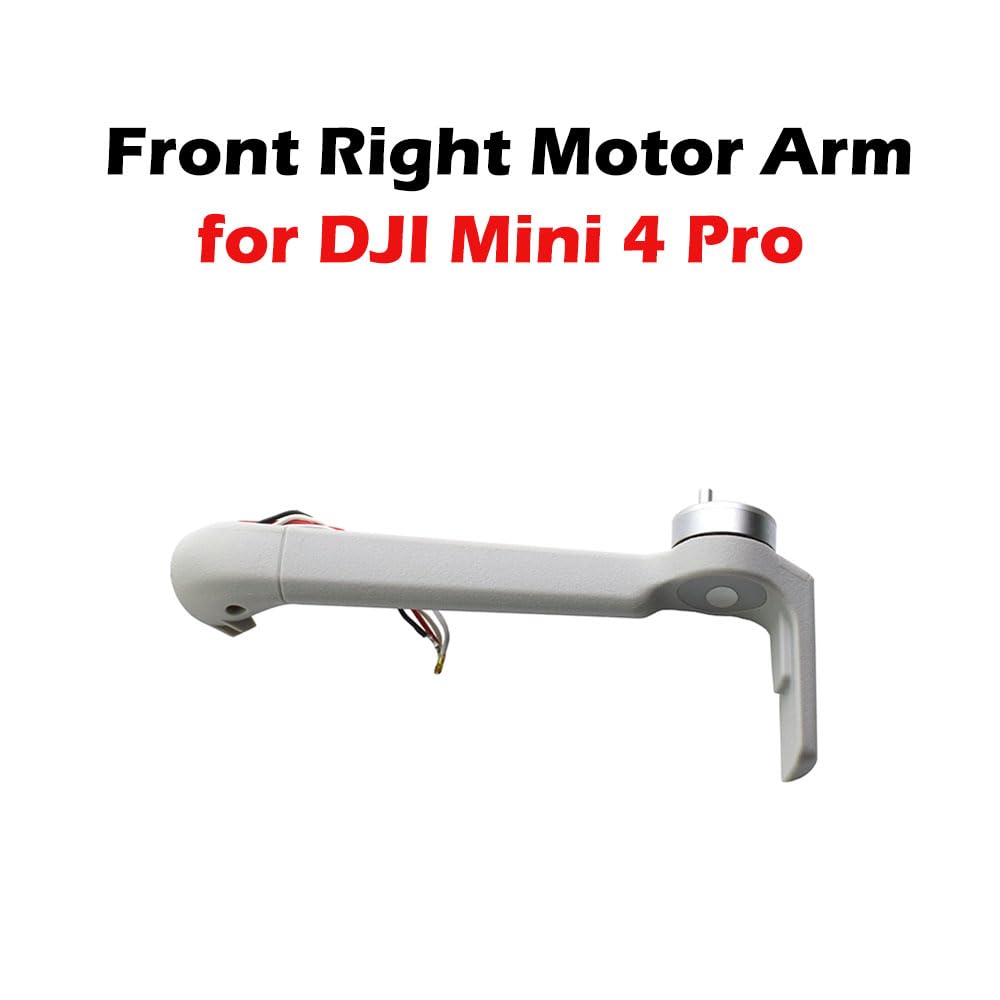 TGHongKy Eje Delantero Del Brazo Para Dji Mini 4 Pro Bisagra Del Eje Del Brazo Delantero Reemplazo Para Dji Mini 3 Drone Piezas De Reparación Con Herramientas(1 Unidad