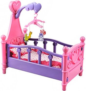 Best for Kids Z0490ย beautiful doll's cot with bedding