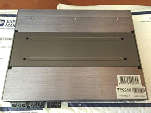Fpd 600.4 - Focal 4-Channel 800W Rms Amplifier #TOP3