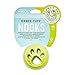 Planet Dog Orbee-Tuff Nooks Green Paw Print Treat-Dispensing Dog Toy