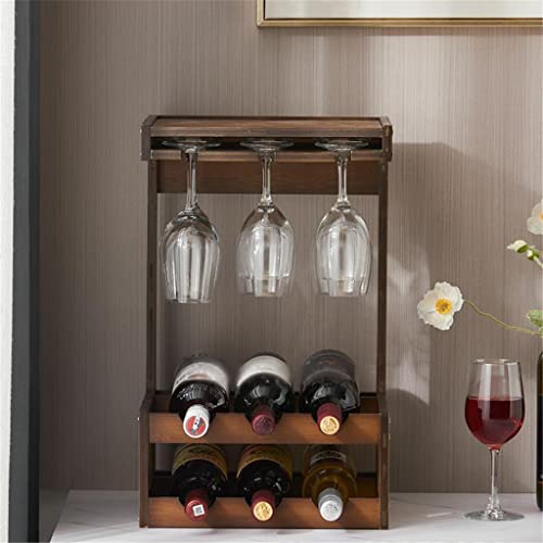 Soporte para Botellas de Vino de Madera para Mesa miniatura 5