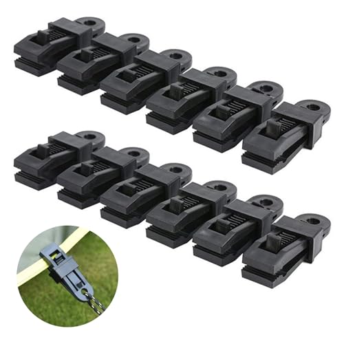12 PCS Heavy Duty Tarpaulin Clips Set, Tarp Clip Clamp Camping Tent Clips Crocodile Mouth Clips Plastic Tent Clips Instant Awning Clamp for Tents Tarp Caravan Garden Shade Cloth Boat Cover (B)
