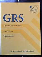 Geriatrics Review Syllabus: A Core Curriculum in G 1886775141 Book Cover