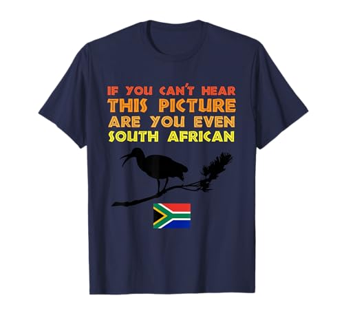 South Africa African Hadeda Bird Funny Alarm T-Shirt