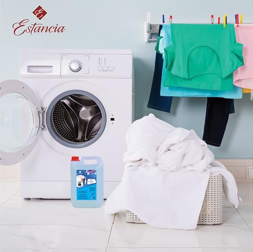 Image of GOVIN WASH Washing machine liquid detergent sky blue+Dish Cleaning Gel green pack of(2)10 L
