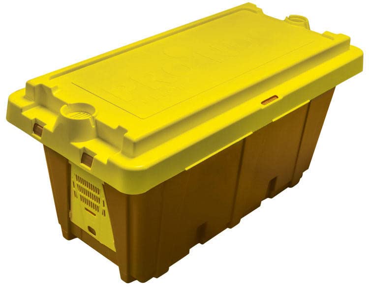 Pro Nuc 5 Frame Plastic Nuc Box with Locking Lid
