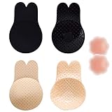 【Tragefreiheit Klebe BH】 Diese klebrigen Push-up-BHs bestehen aus hochwertigem elastischem Silikonmaterial in medizinischer Qualität, sind natürlich, weich, gesund und angenehm zu tragen. Es haftet perfekt, ohne Reizungen, Juckreiz, Hautausschlag und Schmerzen zu verursachen.