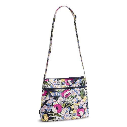 Image of Vera Bradley Women's Premium Cotton Original Zip Hipster Crossbody Bag