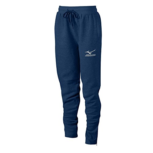 Mizuno Volleyball Jogger Long Pant Heatherd Navy, Womens X-Small Long #TOP1