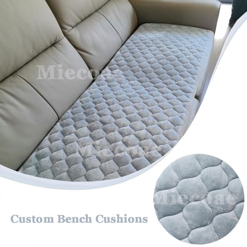 Coussin de banc de fenetre lavable pour banquette de cuisine