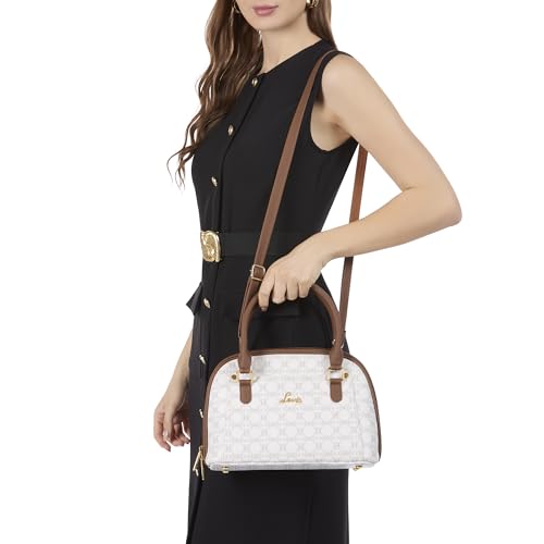 Image of Lavie Women's Fella 3C Dome Satchel Handbag for Women | Satchel Bag for Work | Ladies purse | Stylish Shoulder Bag | Gift For Women