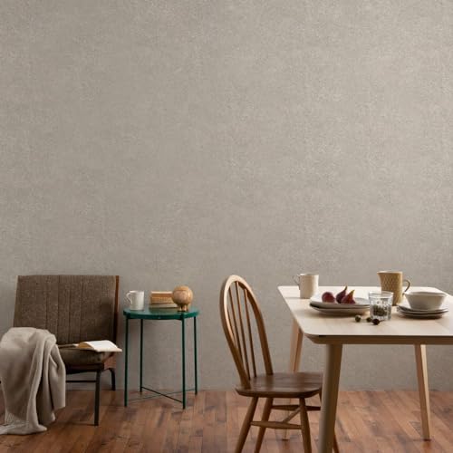 壁紙屋本舗 のり付き 壁紙 アクタス コンクリート クロス 無地 グレージュ RH-9081 巾92cm×m単位 ACTUS エレメンタル ノルディックボード 【受注生産品・キャンセル不可】
