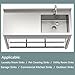 Stainless Steel Single Bowl Kitchen Sink, Freestanding Laundry Sink with Cold and Hot Faucet for Laundry Room, Mudroom, Farmhouse, Garage, Indoor & Outdoor Use – Ideal for Pet Cleaning