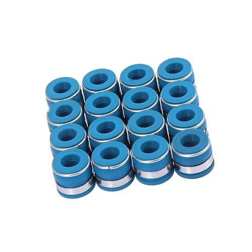 A ABSOPRO 16pcs Valve Stem Seals 11/32" Valve Oil Stem for Chevrolet for Ford Item Replacement