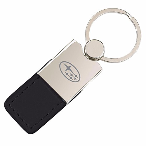 Subaru Gear Official Leather Key Tag Keyring Key Chain Genuine