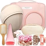 Sawysine 11 Pcs Pink Gift Box for Women Christmas Pink Birthday Basket Gifts Travel for Xmas Valentines Aesthetic Bags Makeup and Skin Care Spa Kit Mom Teacher Girlfriend