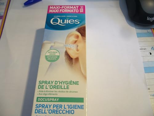 Quies - Docuspray - Spray Auriculaire - Format Familial 100 ml - Lot de 2 Spray