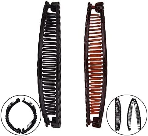 Pinzas Banana para cabello rizado grueso, 2 piezas miniatura 3