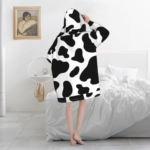 Sweat à capuche couverture léopard pour vos soirées cocooning - 5
