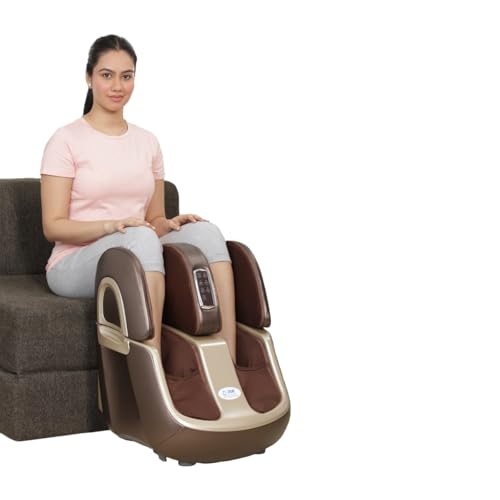 Image of JSB HF32 Shiatsu Leg Foot Massager with Airbag Massage, Foot Roller, Heat & Reflexology