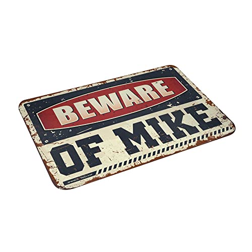 Paillasson d'extérieur original Beware of Mike idée cadeau décoration de bar - 3