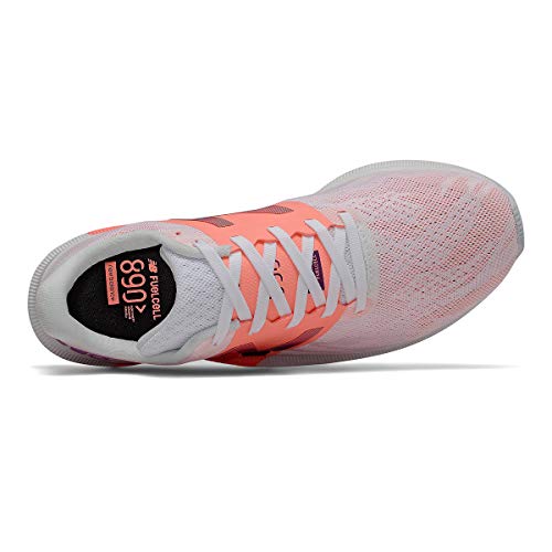 New Balance New Balance Women's FuelCell 890 V8 Running Shoe, Moon Dust/Ginger Pink/Plum, 7.5 M US