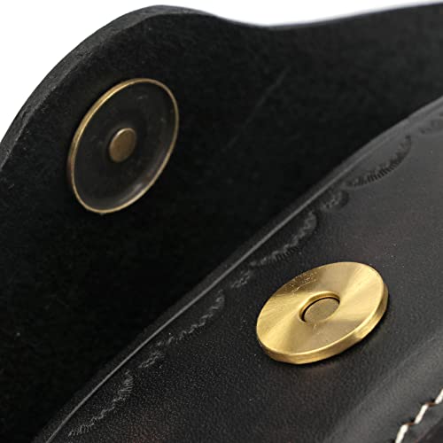 Tourbon Vintage Leather Eyeglass Case Reading Glasses Protector Pouch For Women Men #TOP3