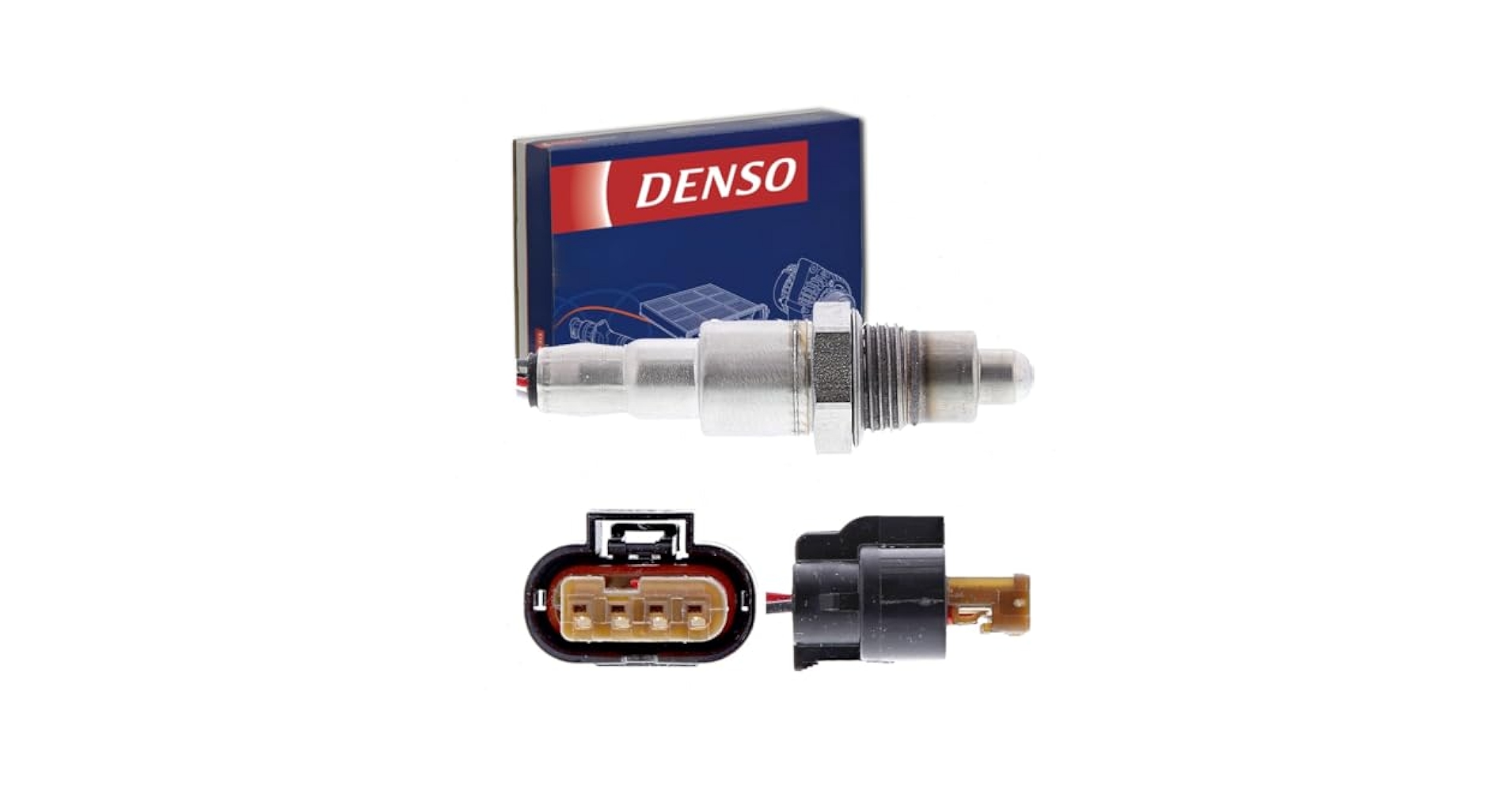 雪ページ Amazon.com: Denso 234-4161 Oxygen Sensor with 15.35” 4-Wire
