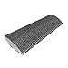 Yunseity Bling Rhinestone Microphone Handle Cover, Sparkly Mic Decorative Sleeve Wrap for Microphone with Fabric and Glass, for Weddings, Parties, Travel, TV Live Programs (Black)