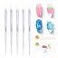 2-Nail Dotting Tools | 5pcs Silicone
