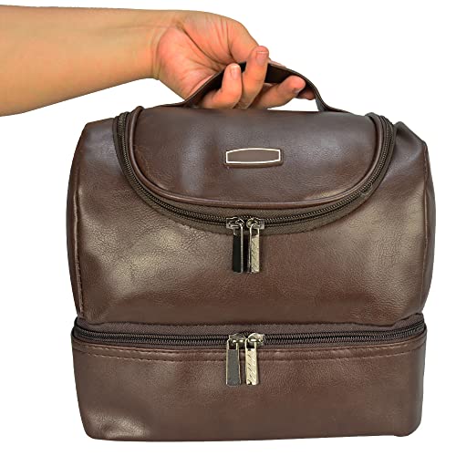 Bolsa Térmica Necessaire Masculina Classic Marrom CBRN18932