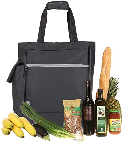 alessandro Einkaufstrolley Wheel Trolley Shopping Damentasche Einkaufsroller Korb Shopper + Thermo Tasche – Bild 8