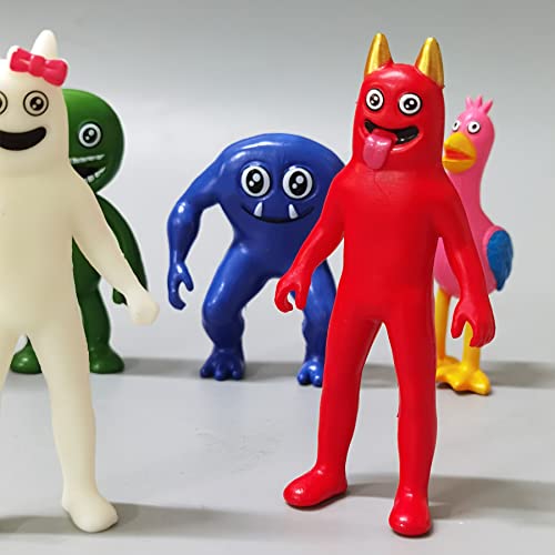 Yaushi Ovo 6 Pcs Garten Of Banban Toys Garten Of Banban Gaming Action Figures Toys Gift For Kids Halloween Thanksgiving Christmas Birthday Gifts (14 Pcs) #TOP2