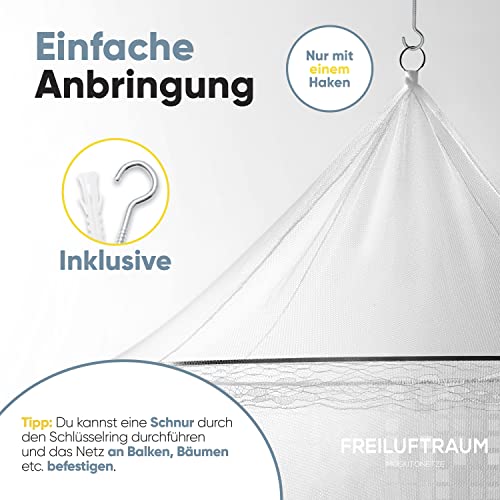 Moskitonetz für Doppelbett und Babybetten von Madhu