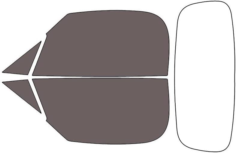 Rvinyl Window Tint Kit Compatible with Mazda Miata 2006-2015 (Convertible) - Front Precut Kit - 35%