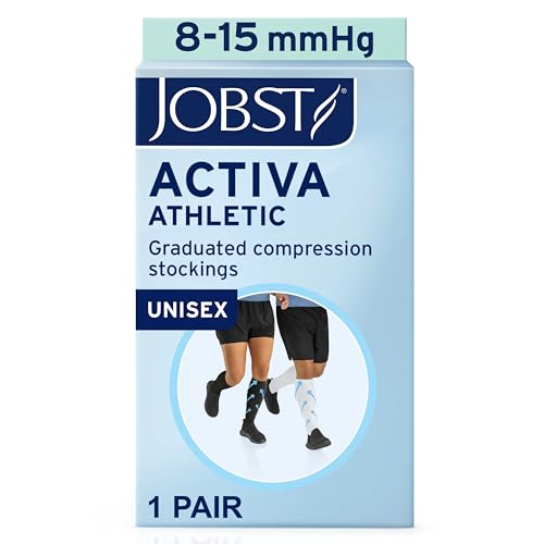 Image of JOBST ACTIVA Athletic 8-15 mmHg Compression Socks Knee High, Closed Toe