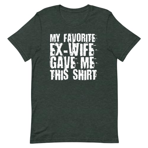 T-shirt My Favorite Ex-Wife pour célébrer l'autodérision avec complicité