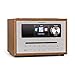 Produktbild auna Silver Star CD - Cube Radio, WLAN-Radio mit CD-Player, Micro-Anlage, 21cm Breite, UKW-Tuner, Bluetooth, 10 Watt RMS, AUX-In, App-Steuerung, Holzoptik, inkl. Fernbedienung, braun