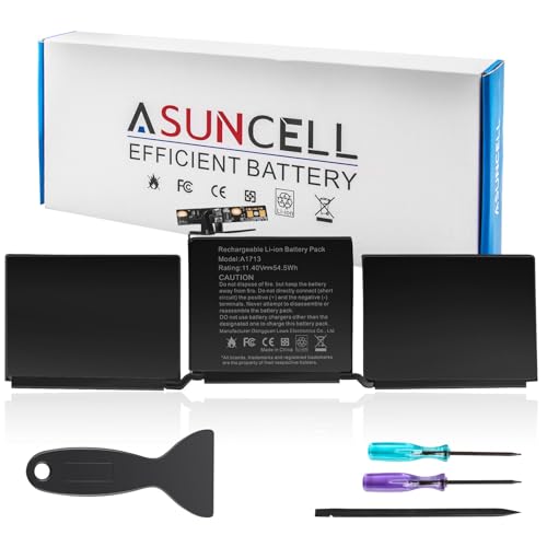 Battery Replacement for MacBook Pro A1708(2016,2017) A2159(2019) A2289(2020) A2338(2020,2022) 13-inch A2171/A1713 Battery EMC 2978 3301 3456 3578 3164 020-00946 MacBookPro13,1 14,1[58.19Wh/11.41V ]