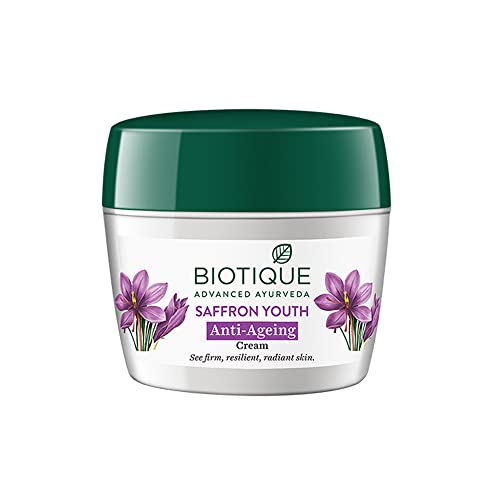 Biotique Bio Safron Dew Jugend Nourishing Day Cream für alle Hauttypen Cover