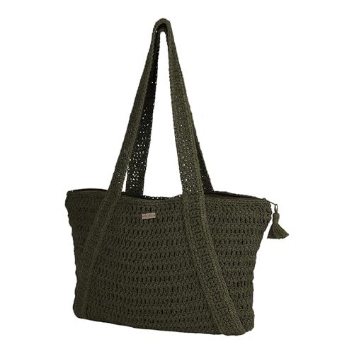 Image of Roxy Women's Beach Tote Bag | Travel | Vacation | Straw | Lightweight | Breathable