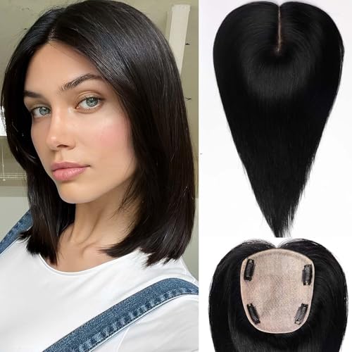 HAIRCUBE Toppers per Capelli 5"x5.5" per Donne, 14 Pollici di