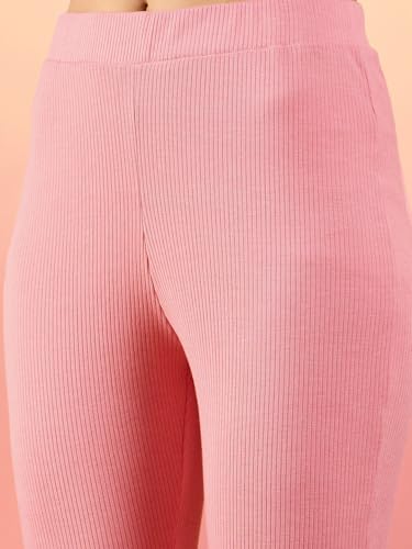 Image of Pivl Women's Bell Bottom /Boot Cut Trackpants - Stylish & Comfortable Casual Summer Wear|| Trouser