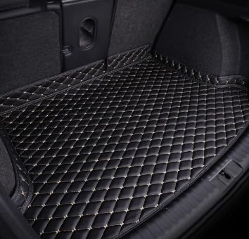 Tapis Coffre Voiture pour Jaecoo J5 5 E5 EV 2025, Anti Rayures Lavable Tapis de Couverture, Facile à Nettoyer Coussin IntéRieur Accessoires,Black