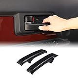 Auto Inner Door Handle Protective Trim Cover Compatible with Toyot@ FJ Cruiser 2007-2021 2Pcs Car Inner Door Handles Cover Interior Door Handles Protector Trim Decorate Covers ABS Interior Accessories